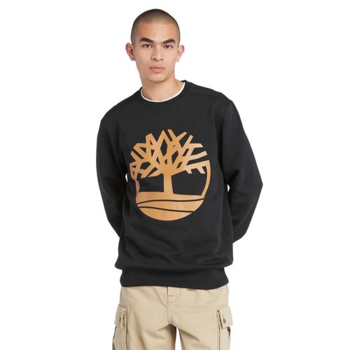 Sudadera con cuello redondo y logotipo del árbol para Hombre