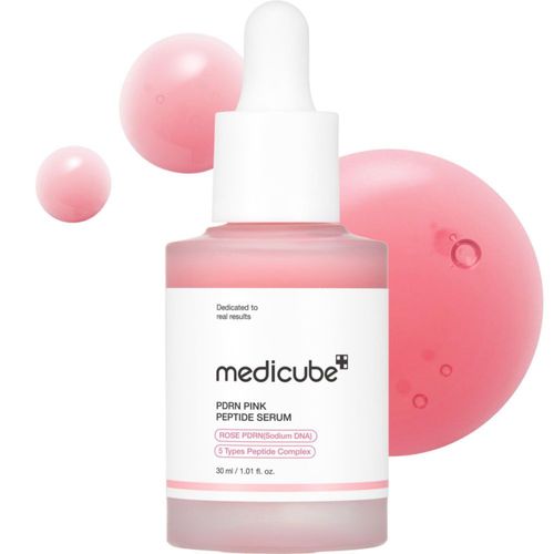 Serum Medicube Rose PDRN PDRN Pink Peptide para el cuidado de la piel vegano 30 ml