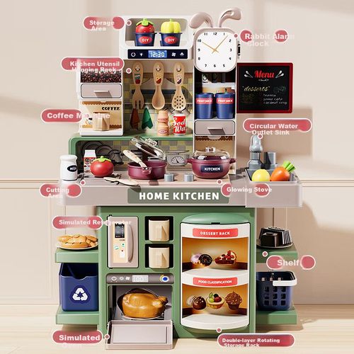 Juego De Cocina Con 36 Piezas. Medidas 41 Cm Alto Y 35 Cm Ancho