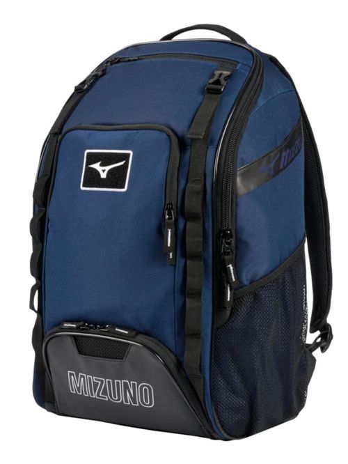Mochila Mizuno Organizer para 26 jugadores de béisbol/sóftbol color azul marino unisex