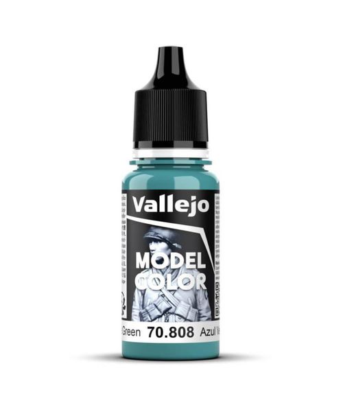 Paint Vallejo Model Color Verde Azul 17ml