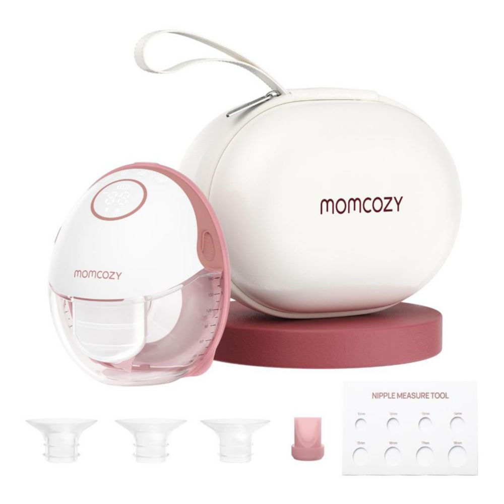 Momcozy M6 Extractor de Leche Manos Libres, controlado por aplicación ...