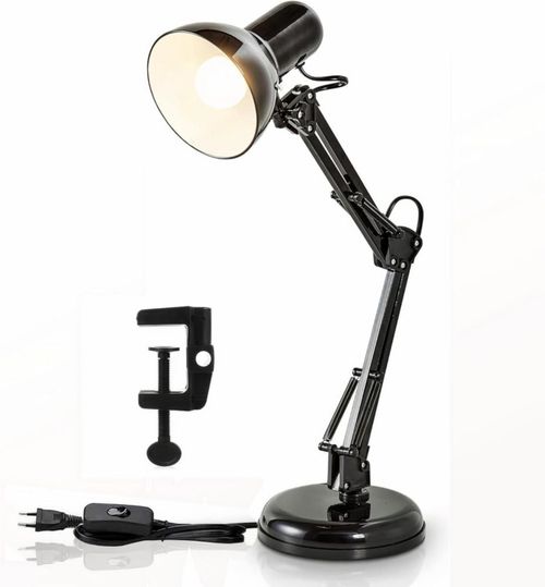 Lampara de Escritorio Bluelander Con Brazo Negra
