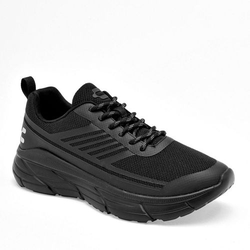 Charly tenis deportivo para hombre negro cod 139732-F