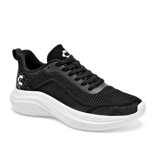 Charly tenis deportivo para mujer negro cod 139597-E
