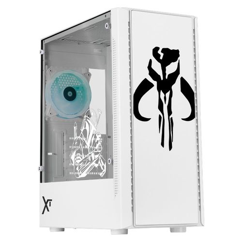 Gabinete xtreme pc gaming mandalorian mythosaurio v2 mini torre 3 fan