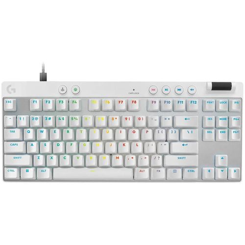 Teclado gamer logitech pro x tkl analogico rgb bluetooth
