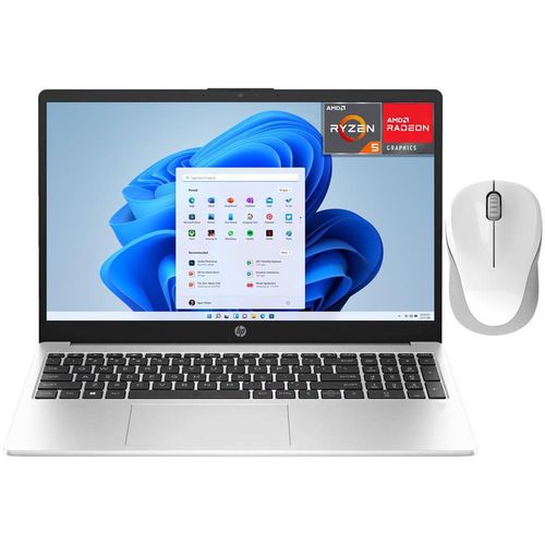 Laptop hp 255 g10 amd ryzen 5 7530u 24gb 512gb ssd mouse dxt