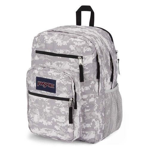 Mochila jansport big student 8 bit camo js0a47jk93j gris