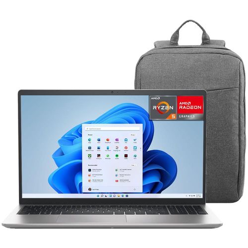 Laptop dell 15 amd ryzen 5 8gb ram 512gb ssd + mochila