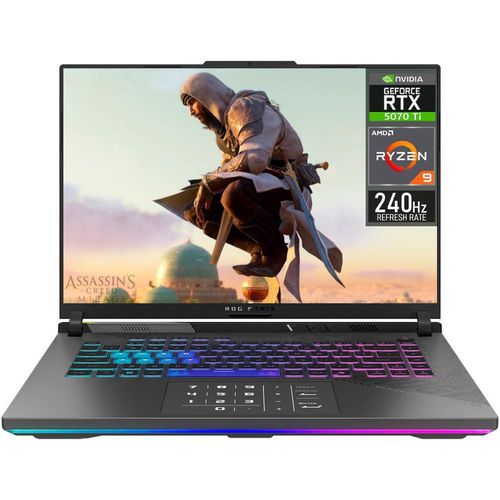 Laptop gamer asus rog strix rtx 5070 ti ryzen 9 32gb 1tb