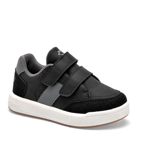 Charly tenis para niño  negro gris cod 139631-D