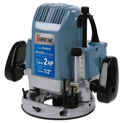 ROUTER SILVERLINE MOTOR 2HP 110V 23,000 COLOR AZUL