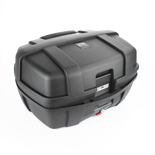 Caja maletero cajuela para moto 47 litros con respaldo