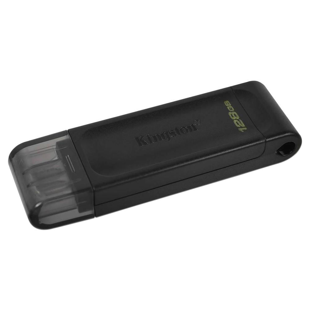 Unidad Flash USB 3.0/USB-C Kingston DataTraveler 70 de 128 GB.