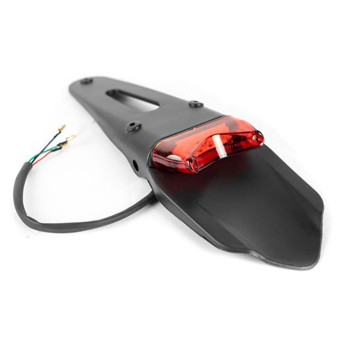 Calavera con salpicadera para motocicleta led m2024c kinlley