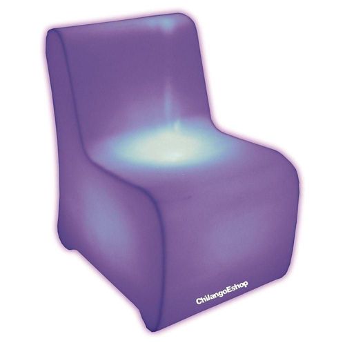 Puff Sillon Led Iluminado Tipo H Sala Lounge Neonmania