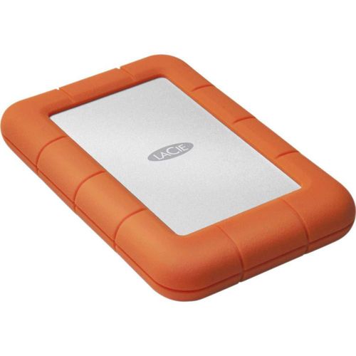 Disco duro externo portátil LaCie Rugged de 5 TB USB 3.0/2.0 de 5 pies