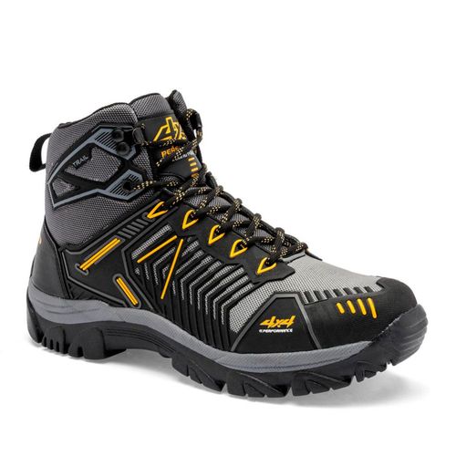 4X4 bota para hombre gris negro cod 140198-F