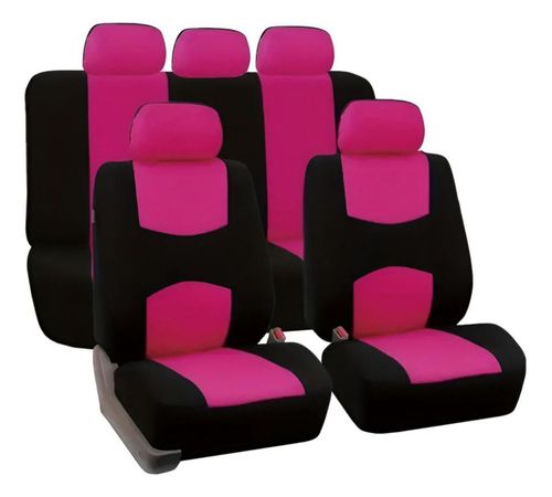 5 Plazas Cubreasientos Tela Dodge Avenger 2007-2012 Rosa
