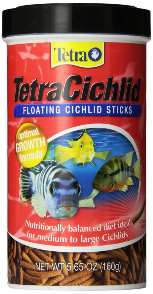 Palitos flotantes para cíclidos Tetracichlid para alimentos para peces 160 ml