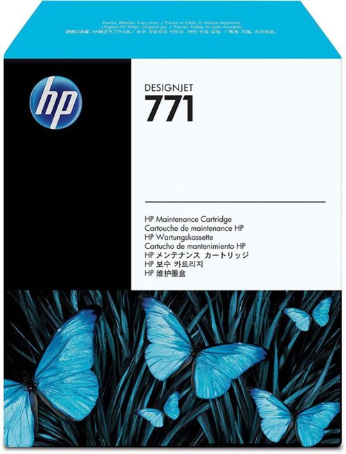 Cartucho de mantenimiento HP 771 Inkjet Black