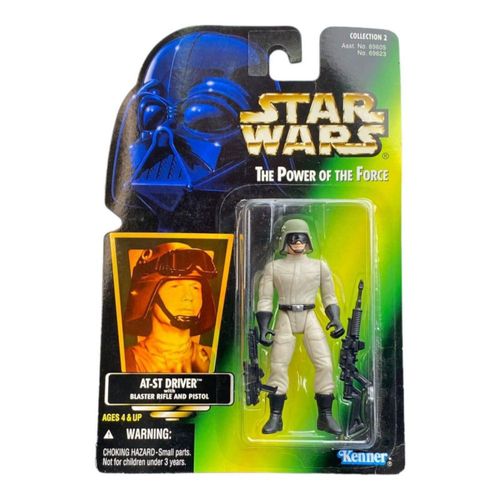 Figura de acción Star Wars Power of the Force AT-ST Driver