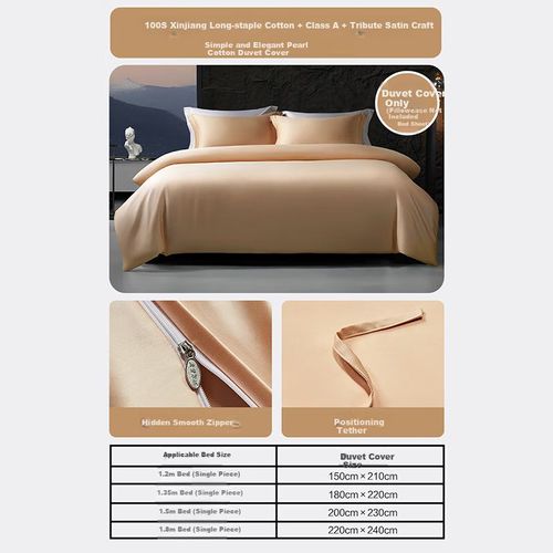 JUEGO DE ROPA DE CAMA MERCURY HOME TEXTILE COMFORTABLESPACE ALGODÓN FIBRA LARGA DOBLE 200X230 CM