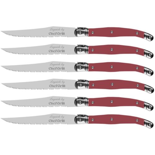 Cuchillos Franceses Alto Filo MXDEP-006 LaguioleCherry Cuchillos con Mango Ergonómico