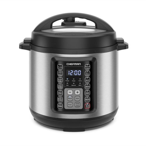 Chefman Multicooker 6 Qt Olla a Presión Programable 9 en 1