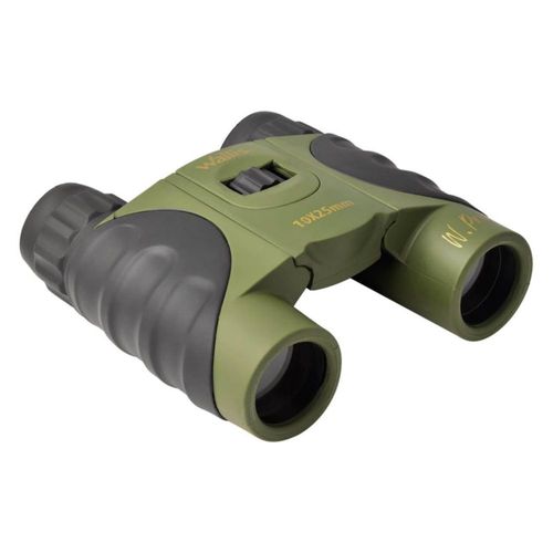 Binocular Wallis compacto tipo tejado, 10 x 25 mm, resistente a la lluvia