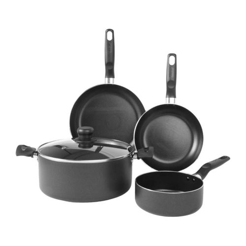 Batería de Cocina T-fal 5 Piezas Negra 5813700