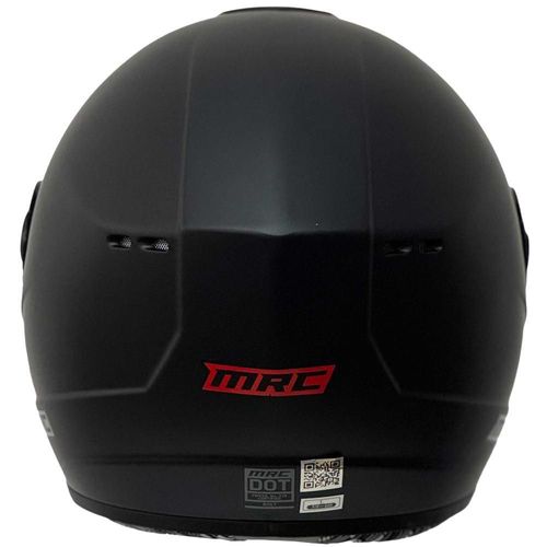 Casco Jet Bolt Negro Talla Grande