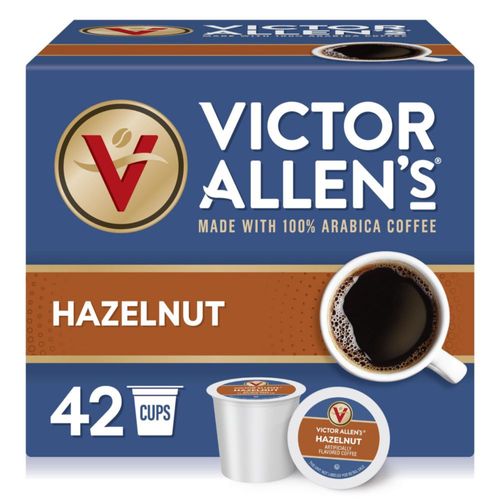 Cápsulas de café Victor Allen's con sabor a avellana 42 unidades