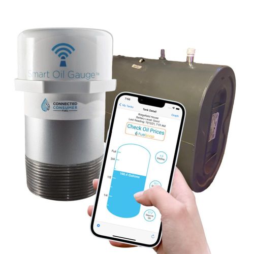 Medidor de aceite inteligente Wi-Fi medidor de tanque de combustible para calefacción con monitore