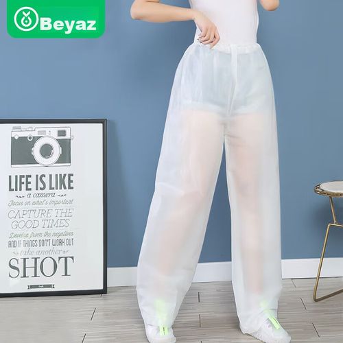 Pantalones BIAZE impermeables desechables EVA transparentes