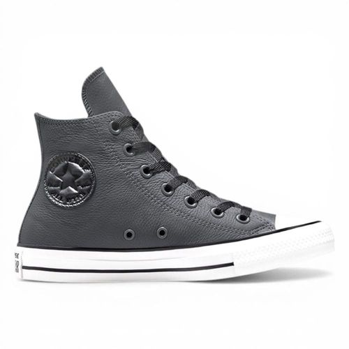 Tenis Converse High De Piel Unisex Gris