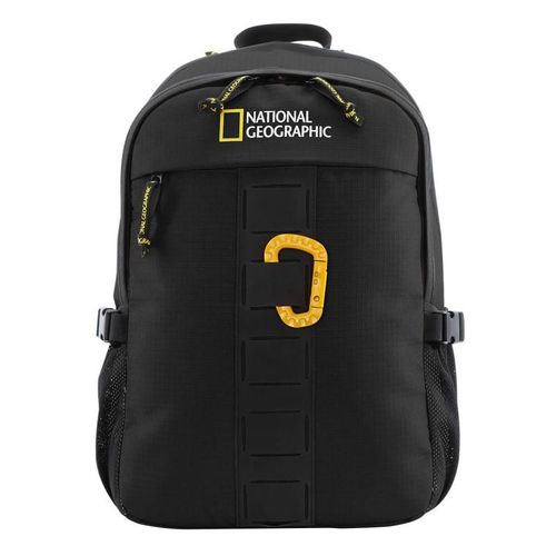 Mochila Nat Geo, EXPLORER III 22 L, negro, con sistema de bloqueo para TD/TD RFID