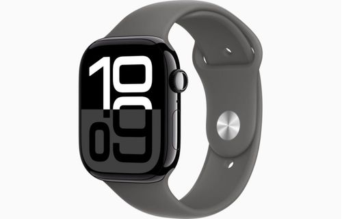 Apple Watch Series 10 REACONDICIONADO con GPS + Cellular de 46 mm color negro azabache
