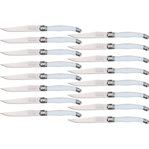 Gran Cuchillo con Mango Ergonómico MXWBE-011 LaguioleWhite Cuchillo Afilado para Carnes