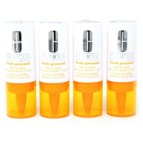 CLINIQUE Tratamiento Anti Edad Fresh Pressed Bosster Vitamina C 4Pz