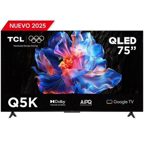 Pantalla QLED TCL 75 Pulgadas 4K Smart 75Q5K