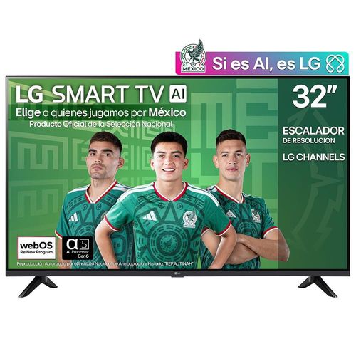 Pantalla 32 pulgadas LG SMART TV AI 2025 32LR600BPSC
