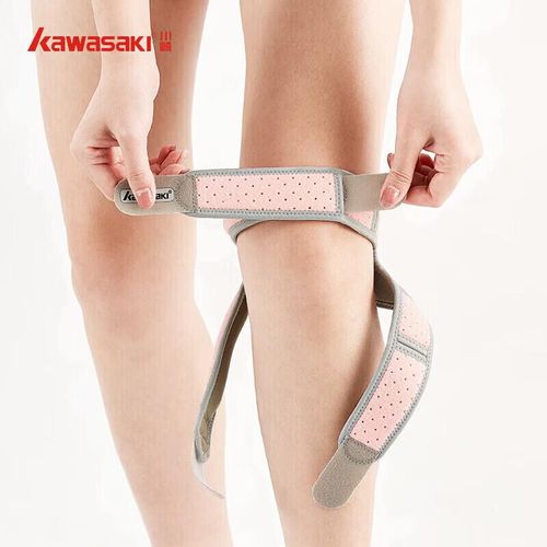 Rodillera Kawasaki A3427 compresión rosa juego 2
