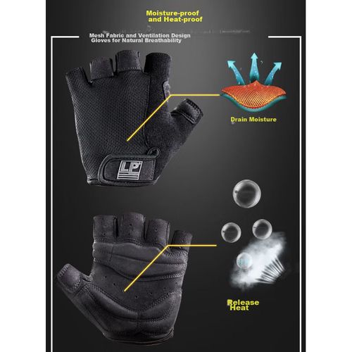 GUANTES GYM MUJER 6006CK-L BLANCO GRIS