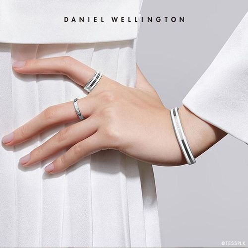Anillo Daniel Wellington Dw034 Plata Elegante Talla 62