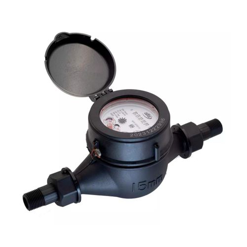 Medidor De Agua Potable Volumetrico 1/2 Dn 15mm 5 Digitos