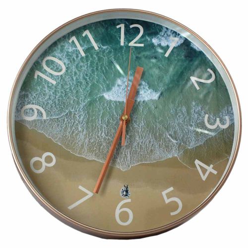 Reloj de Pared 30 cm silencioso modelo mar