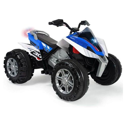 Moto Electrica Montable Infantil Quad Range Azul 12v Injusa