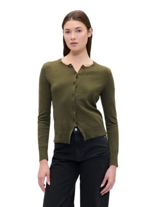 Cárdigan GAP para mujer con cuello redondo Forest Moss  Talla M